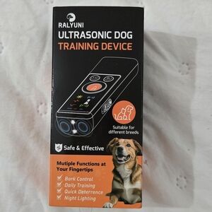 Ralyuni Ultrasonic Dog Training Device - LED Screen 3 Modes
